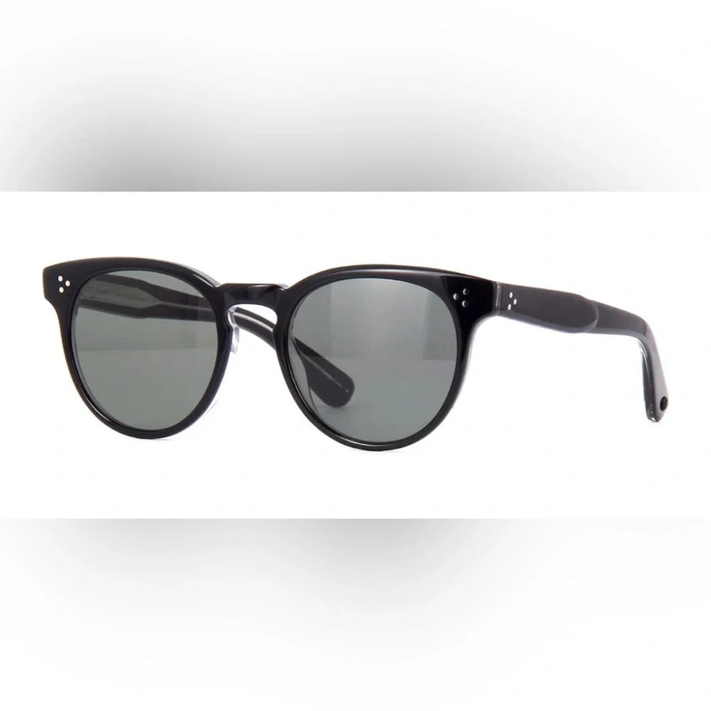 Garrett Leight Boccaccio BKLCY black sunglasses - Picture 1 of 9